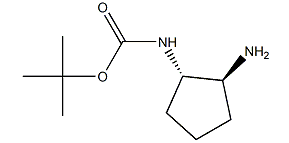 ((1S,2S)-2-氨基环戊基)氨基甲酸叔丁酯-CAS:586961-34-4