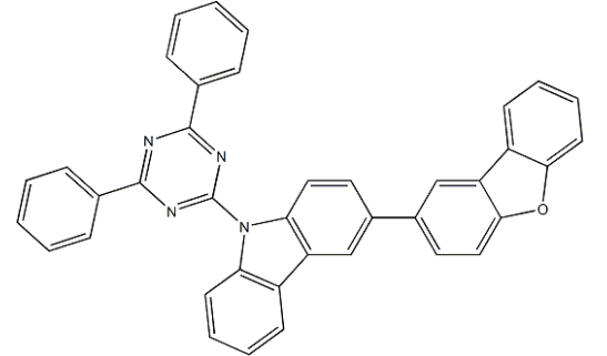 3-(2-二苯并呋喃基)-9-(4,6-二苯基-1,3,5-三嗪-2-基)-9H-咔唑-CAS:1266388-81-1