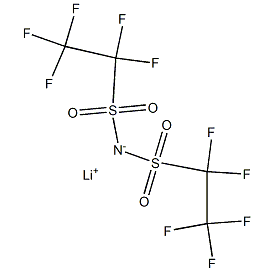 双(五氟乙基磺酰基)亚氨基锂-CAS:132843-44-8