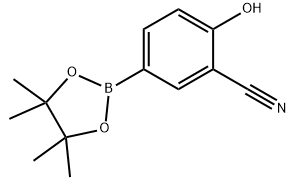 2-羟基-5-(4,4,5,5-四甲基-1,3,2-二噁硼烷-2-基)苯甲腈-CAS:775351-56-9