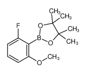 2-(2-氟-6-甲氧基苯基)-4,4,5,5-四甲基-1,3,2-二氧硼杂环戊烷-CAS:1599432-41-3