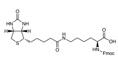 N-Fmoc-N'-生物素-L-赖氨酸-CAS:146987-10-2