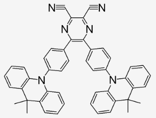 5,6-双[4-(9,9-二甲基-9,10-二氢吖啶)苯基]-2,3-二氰基吡嗪-CAS:1883400-34-7