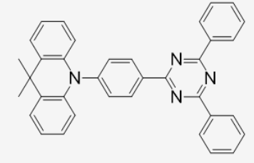 10-(4-(4,6-二苯基-1,3,5-三唑-2-基)苯基)-9,9-二甲基-9,10-二氢吖啶-CAS:1628752-98-6