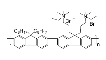 聚[(9,9-二(3′-(N,N -二甲氨基)丙基) 芴基-2,7-二基) – alt-[(9,9-二正辛基芴基-2,7-二基)-溴-CAS:889672-99-5