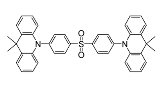 双[4-(9,9-二甲基-9,10-二氢吖啶)苯基]硫砜-CAS:1477512-32-5