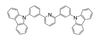 2,6-双( (9H-咔唑-9-基)-3,1-亚苯基)吡啶-CAS:1013405-24-7