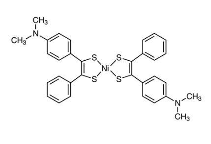 双(4-二甲氨基二硫苯偶酰)镍(II)-CAS:38465-55-3