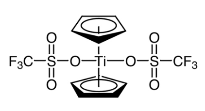 双(三氟甲磺酸)二茂钛-CAS:76262-87-8