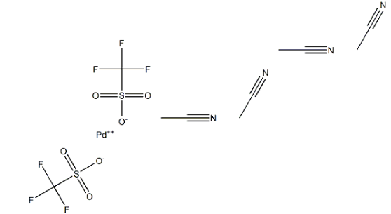 四(乙腈)钯(II)双(三氟甲磺酸盐)-CAS:68569-14-2