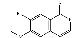 7-溴-6-甲氧基-1(2H)-异喹啉-CAS:924271-34-1