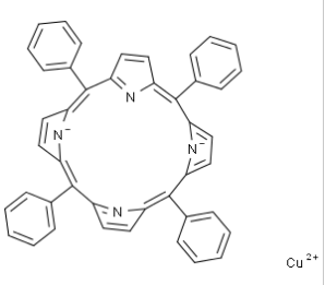 5,10,15,20-四苯基-21H,23H-卟吩铜(II)-CAS:14172-91-9