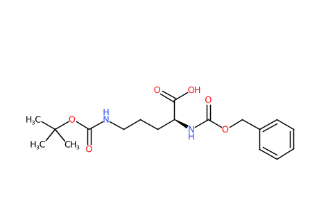 N-苄氧羰基-N'-叔丁氧羰基-l-鸟氨酸-CAS:7733-29-1