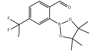 2-(4,4,5,5-四甲基-1,3,2-二氧硼戊环-2-基)-4-(三氟甲基)苯甲醛-CAS:1416721-24-8