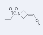 2-[1-(乙基磺酰基)-3-氮杂环丁亚基]乙腈-CAS:1187595-85-2