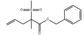 2-甲基-2-(甲基磺酰基)戊-4-烯酸苄酯-CAS:1942858-50-5
