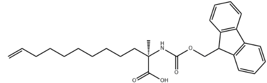 (R)-2-((((9H-芴-9-基)甲氧基)羰基)氨基)-2-甲基十二碳-11-烯酸-CAS:2061996-53-8