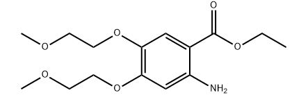 4,5-二(2-甲氧基乙氧基)-2-氨基苯甲酸乙酯-CAS:179688-27-8