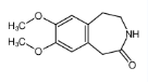 7,8-二甲氧基-1,3,4,5-四氢-2H-苯并[d]氮杂平-2-酮-CAS:20925-64-8