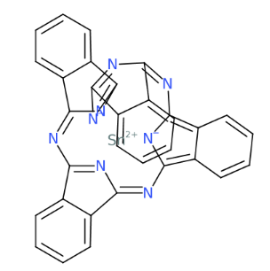 锡(ii)酞菁-CAS:15304-57-1