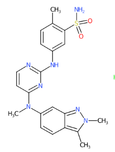 盐酸帕唑帕尼-CAS:635702-64-6