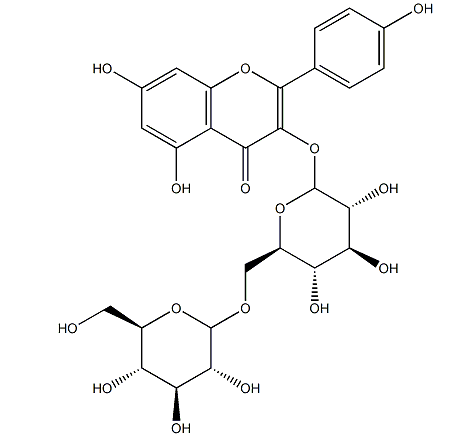 山奈酚-3-O-龙胆二糖苷-CAS:22149-35-5