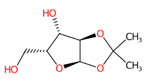 1,2-O-异亚丙基-α-D-呋喃木糖-CAS:20031-21-4