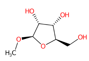 (2R,3S,4R,5R)-2-(羟甲基)-5-甲氧基四氢呋喃-3,4-二醇-CAS:7473-45-2
