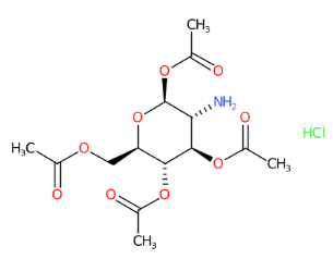 1,3,4,6-四-O-乙酰基-beta-D-葡萄糖胺盐酸盐-CAS:10034-20-5