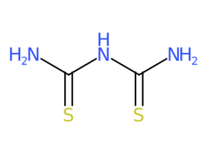 2,4-二硫代缩二脲-CAS:541-53-7
