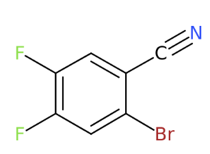 4,5-二氟-2-溴苯腈-CAS:64695-82-5