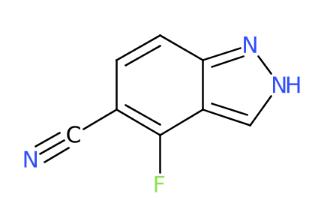 4-氟-1H-吲唑-5-甲腈-CAS:473416-81-8