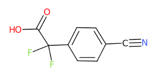2-（4-氰基苯基）-2,2-二氟乙酸-CAS:1261358-84-2