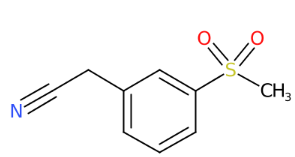 3-甲砜基苯乙腈-CAS:936482-57-4