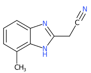 2-(氰基甲基)-4-甲基苯并咪唑-CAS:55025-38-2