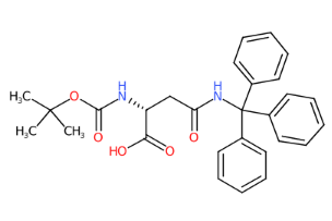 N2-[叔丁氧羰基]-N-(三苯甲基)-D-天冬氨酰胺-CAS:210529-01-4