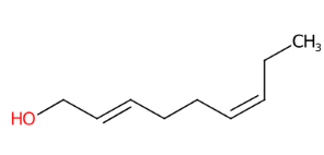 反式,顺式-2,6-壬二烯醇-CAS:28069-72-9