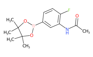 N-(2-氟-5-(4,4,5,5-四甲基-1,3,2-二氧硼杂环戊烷-2-基)苯基)乙酰胺-CAS:1638329-59-5