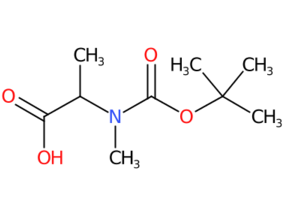 Boc-N-甲基-DL-丙氨酸-CAS:13734-31-1