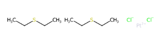 顺式-二氯二(二乙基硫醚)铂(II)-CAS:15442-57-6