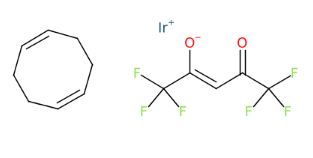 1,5-环辛二烯(六氟乙酰丙酮)铱(I)-CAS:34801-95-1