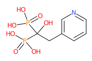 (1-羟基-2-(吡啶-3-基)乙烷-1,1-二基)二膦酸-CAS:105462-24-6