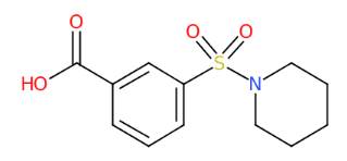 3-(哌啶-1-基磺酰基)苯甲酸-CAS:7311-93-5