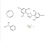 (二甲基苯基膦)(1,5-环辛二烯)[1,3-双(2,4,6-三甲基苯基)咪唑-2-亚基]铱(I)六氟磷酸盐-CAS:1019853-03-2