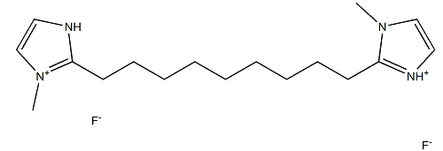 1,9-壬烷二基-双(3-甲基咪唑)二氟 溶液-CAS:1245190-21-9