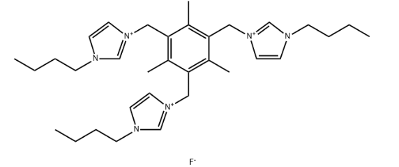 1,1′,1″-[(2,4,6-三甲基-1,3,5-三苯基)三(亚甲基)]三[3-丁基-1H-咪唑]三氟化物-CAS:1245190-31-1