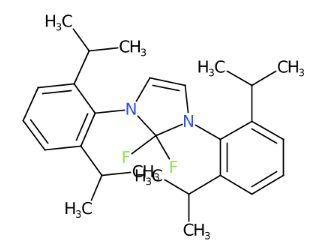 1,3-双(2,6-二异丙基)-2,2-二氟-2,3-二氢-1H-咪唑-CAS:1314657-40-3