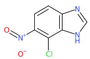 4-氯-5-硝基苯并咪唑-CAS:1360891-62-8