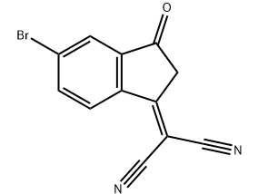 2-(5-溴-3-氧代-2,3-二氢-1H-茚-1-基)丙二腈-CAS:2304026-60-4