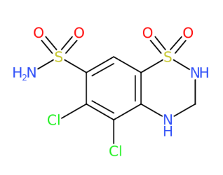 5,6-二氯-3,4-二氢-2H-苯并[e][1,2,4]噻二嗪-7-磺酰胺 1,1-二氧化物-CAS:5233-42-1